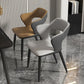 Modern Home Open Back Arm Chair Upholstered Matte Finish Dining Chair Clearhalo ' kitchen&dining_furn' 'Dining Chairs' 'Dining Tables & Seating' 'dining_chair' 'Furniture' 'furniture_dining_chair' 'Kitchen & Dining Furniture' 'kitchen' 4622298