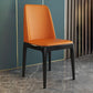 Contemporary Chair Dining Armless Chairs with Wooden Legs for Kitchen Clearhalo ' kitchen&dining_furn' 'Dining Chairs' 'Dining Tables & Seating' 'dining_chair' 'Furniture' 'furniture_dining_chair' 'Kitchen & Dining Furniture' 'kitchen' 4622439