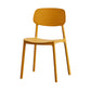 Modern Stackable Open Back Side Chair Plastic Matte Finish Dining Chair Clearhalo ' kitchen&dining_furn' 'Dining Chairs' 'Dining Tables & Seating' 'dining_chair' 'furn' 'furn_dining_chair' 'Furniture' 'furniture_dining_chair' 'Kitchen & Dining Furniture' 'kitchen' 4622472