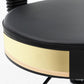 Modern Adjustable Rotatable Counter Stool Steel Kitchen Bar Stool with Cushion Clearhalo 'Bar Furniture' 'Bar Stools' 'bar_stools' 'furn' 'furn_bar_stools' 'furniture_bar_stools' 'Kitchen & Dining Furniture' 'kitchen&dining_furn' 'kitchen' 'kitchen_furn' Furniture' 4624729