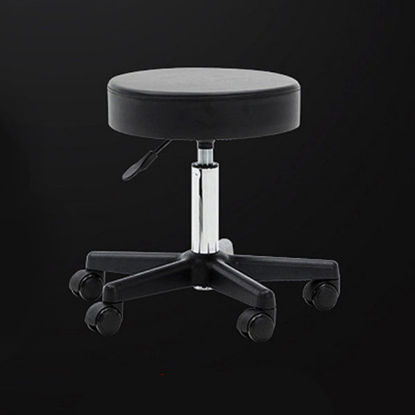 Modern Adjustable Rotatable Counter Stool Steel Kitchen Bar Stool with Cushion Clearhalo 'Bar Furniture' 'Bar Stools' 'bar_stools' 'furn' 'furn_bar_stools' 'furniture_bar_stools' 'Kitchen & Dining Furniture' 'kitchen&dining_furn' 'kitchen' 'kitchen_furn' Furniture' 4624737