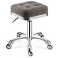 Modern Adjustable Rotatable Counter Stool Steel Kitchen Bar Stool with Cushion Light Gray 1 Piece Clearhalo 'Bar Furniture' 'Bar Stools' 'bar_stools' 'furn' 'furn_bar_stools' 'furniture_bar_stools' 'Kitchen & Dining Furniture' 'kitchen&dining_furn' 'kitchen' 'kitchen_furn' Furniture' 4624749