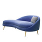 Glam Velvet 4-seat Sofa Curved Tight Back 74.80"W Sofa for Living Room Purple Right Clearhalo 'furn' 'furn_sofas' 'Furniture' 'furniture_sofas' 'kitchen' 'kitchen_sofas' 'Living Room Furniture' 'Sofa' 'sofas' 4624876