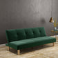 Scandinavian Spleeper Velvet/Fabric Sofa 47.24"/64.96"/70.08" Wide Armless Sofa Bed Clearhalo 'furn' 'furn_sofas' 'Furniture' 'furniture_sofas' 'kitchen' 'kitchen_sofas' 'Living Room Furniture' 'Sofa' 'sofas' 4624892