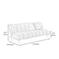 Scandinavian Spleeper Velvet/Fabric Sofa 47.24"/64.96"/70.08" Wide Armless Sofa Bed Clearhalo 'furn' 'furn_sofas' 'Furniture' 'furniture_sofas' 'kitchen' 'kitchen_sofas' 'Living Room Furniture' 'Sofa' 'sofas' 4624905