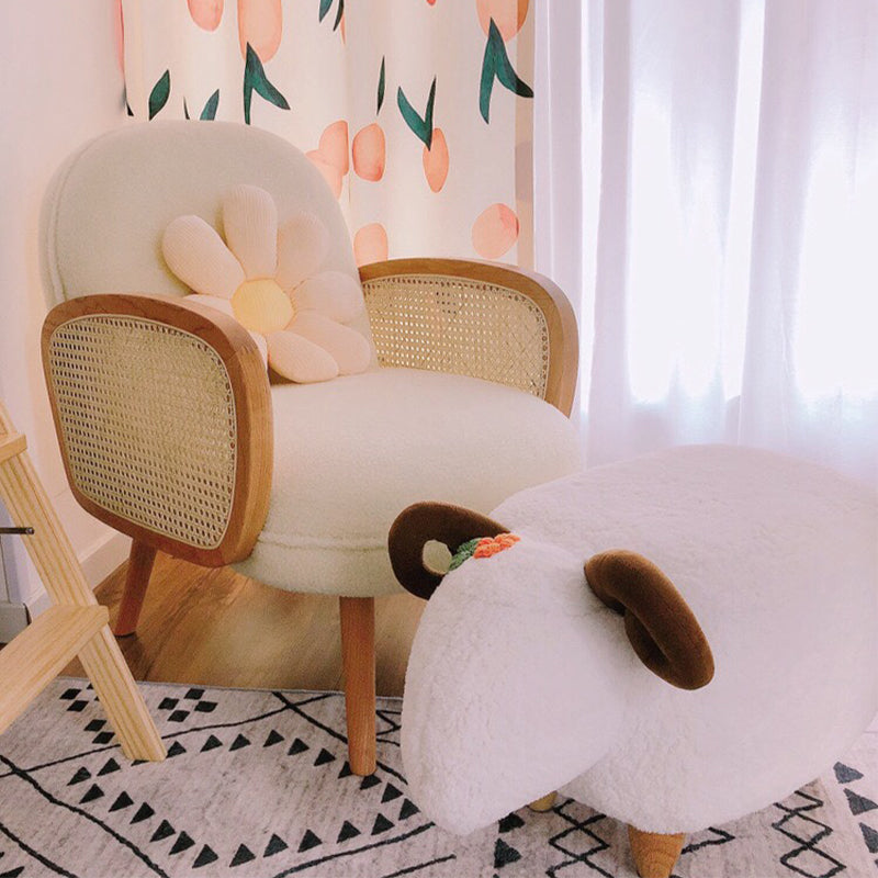 Modern Velvet Sofa 31"W Recessed Arm Tight Back Sofa with Living Room Clearhalo 'furn' 'furn_sofas' 'Furniture' 'furniture_sofas' 'kitchen' 'kitchen_sofas' 'Living Room Furniture' 'Sofa' 'sofas' 4624919