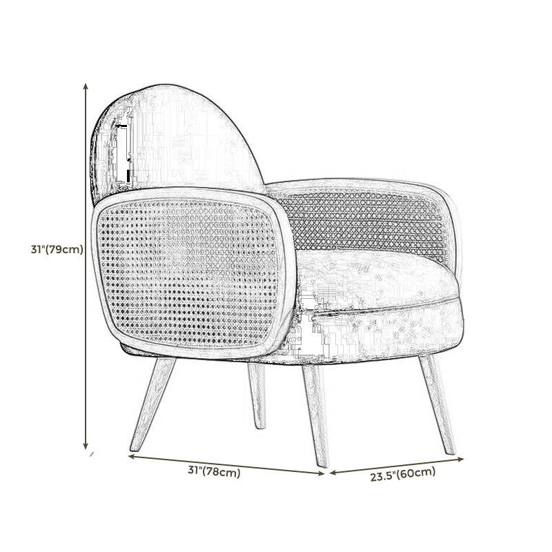 Modern Velvet Sofa 31"W Recessed Arm Tight Back Sofa with Living Room Clearhalo 'furn' 'furn_sofas' 'Furniture' 'furniture_sofas' 'kitchen' 'kitchen_sofas' 'Living Room Furniture' 'Sofa' 'sofas' 4624932
