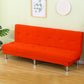 Modern Fabric/Faux Leather Sofa Armless Convertible Sofa for Living Room Red Clearhalo 'Furniture' 'furniture_sofas' 'kitchen' 'kitchen_sofas' 'Living Room Furniture' 'Sofa' 'sofas' 4624936