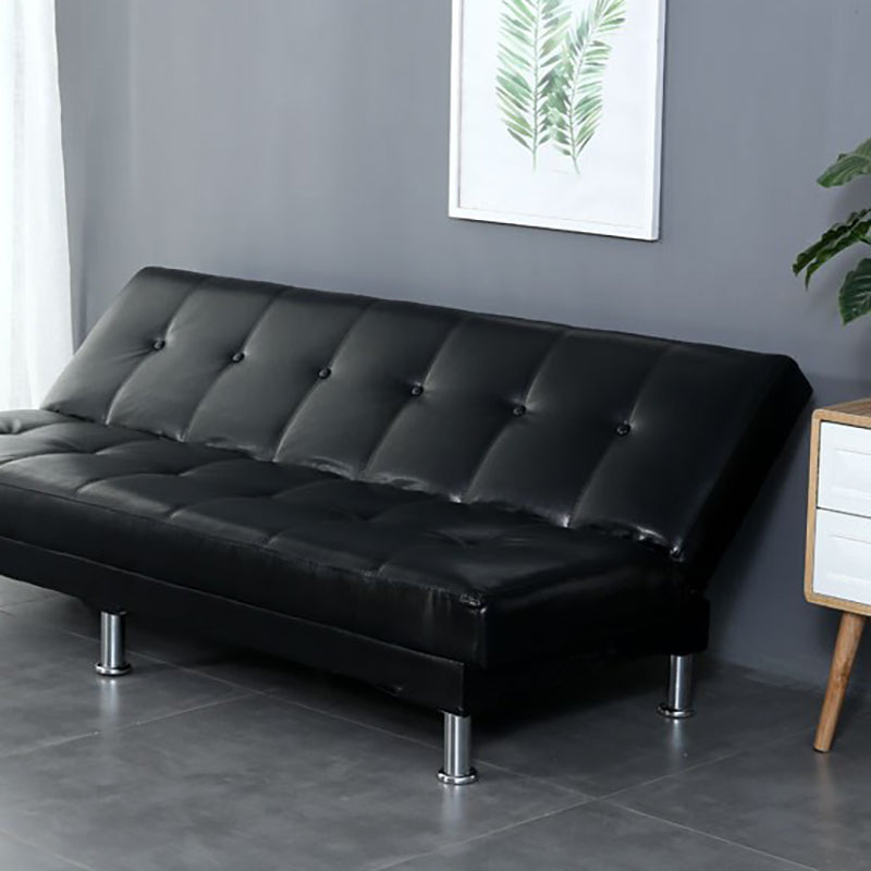 Modern Fabric/Faux Leather Sofa Armless Convertible Sofa for Living Room Clearhalo 'Furniture' 'furniture_sofas' 'kitchen' 'kitchen_sofas' 'Living Room Furniture' 'Sofa' 'sofas' 4624950