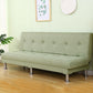 Modern Fabric/Faux Leather Sofa Armless Convertible Sofa for Living Room Light Army Green Clearhalo 'Furniture' 'furniture_sofas' 'kitchen' 'kitchen_sofas' 'Living Room Furniture' 'Sofa' 'sofas' 4624951