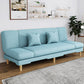 Modern Wood Legs Sofa 2/3 Seater Armless Convertible Sleeper Sofa Clearhalo 'Furniture' 'furniture_sofas' 'kitchen' 'kitchen_sofas' 'Living Room Furniture' 'Sofa' 'sofas' 4625004