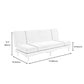 Modern Wood Legs Sofa 2/3 Seater Armless Convertible Sleeper Sofa Clearhalo 'Furniture' 'furniture_sofas' 'kitchen' 'kitchen_sofas' 'Living Room Furniture' 'Sofa' 'sofas' 4625039