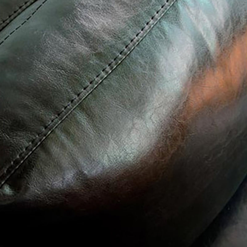 Modern 4 Wood Legs Standard Sofa Faux Leather Flared Arm Sofa Clearhalo 'furn' 'furn_sofas' 'Furniture' 'furniture_sofas' 'kitchen' 'kitchen_sofas' 'Living Room Furniture' 'Sofa' 'sofas' 4625137