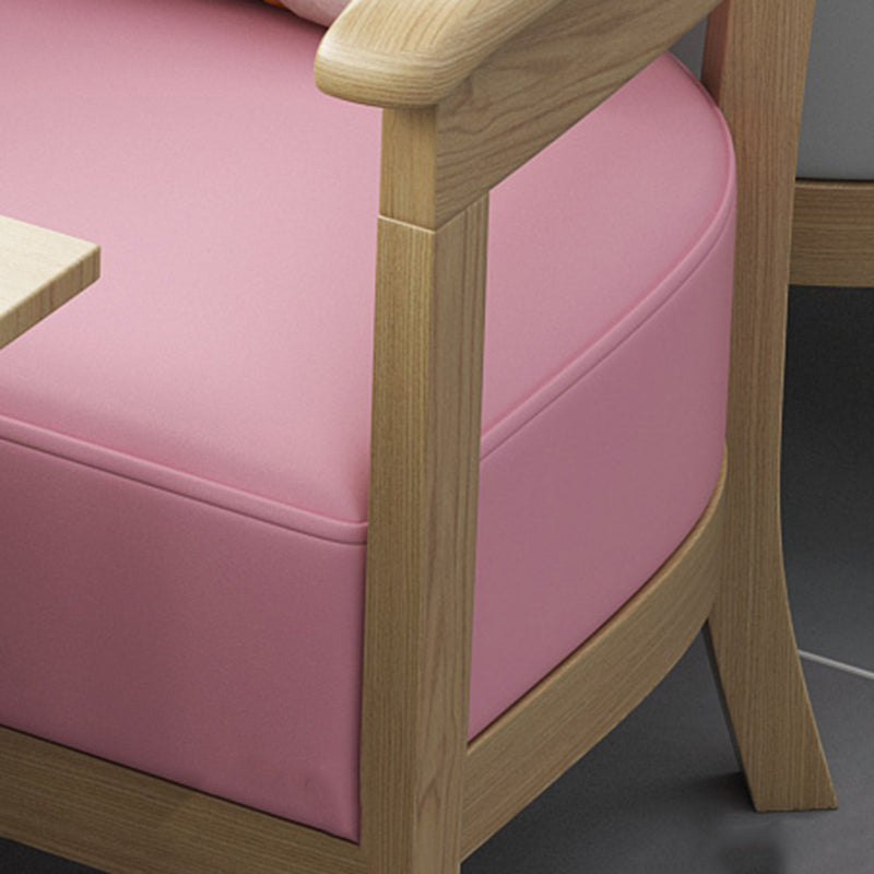 Modern Loose Sofa Back with Pillow Top Arm or Square Arm Sofa for Restaurant Clearhalo 'furn' 'furn_sofas' 'Furniture' 'furniture_sofas' 'kitchen' 'kitchen_sofas' 'Living Room Furniture' 'Sofa' 'sofas' 4625221