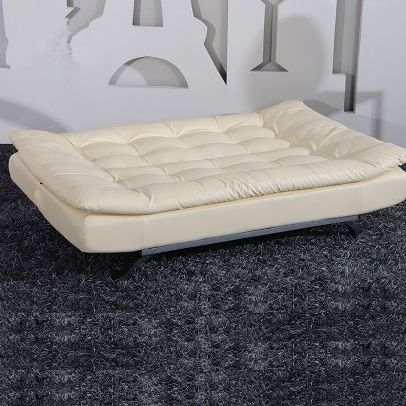 Armless Sofa Chaise Square Seating Settee for Living Room Bonus Room Clearhalo 'furn' 'furn_sofas' 'Furniture' 'furniture_sofas' 'kitchen' 'kitchen_sofas' 'Living Room Furniture' 'Sofa' 'sofas' 4625312