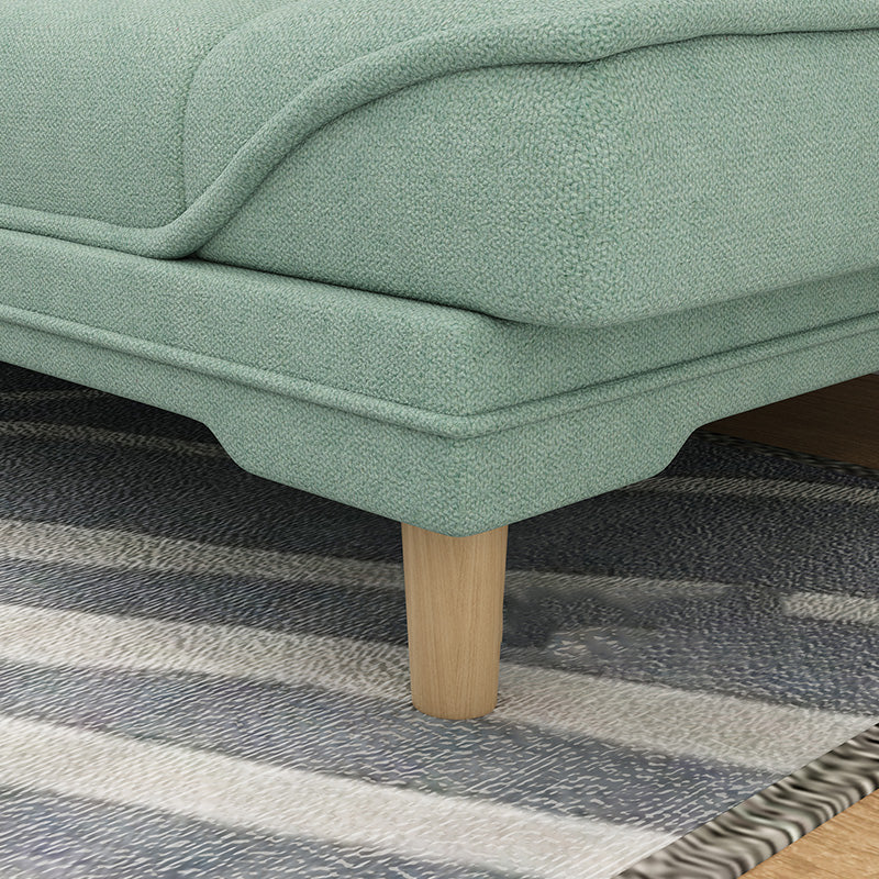 Contemporary Fabric Armless Standard Sofa Bed Dual Purpose Sofa for Living Room Clearhalo 'furn' 'furn_sofas' 'Furniture' 'furniture_sofas' 'kitchen' 'kitchen_sofas' 'Living Room Furniture' 'Sofa' 'sofas' 4625351