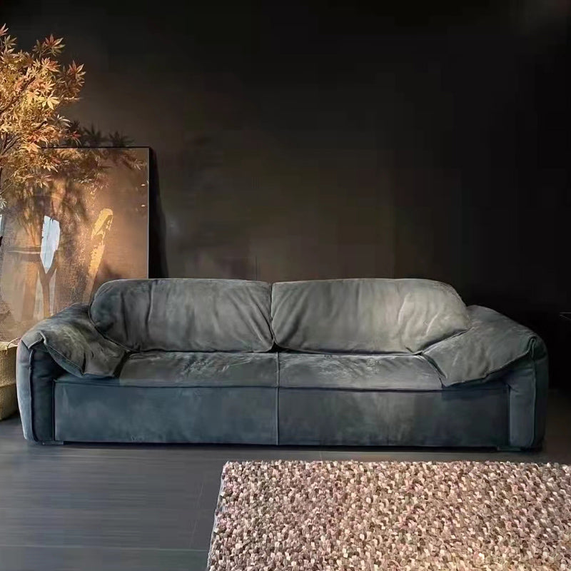 Modern Pillow Top Arm Standard Sofa Impermeable Sofa for Living Room, Apartment 102"L x 41"W x 31.5"H Clearhalo 'furn' 'furn_sofas' 'Furniture' 'furniture_sofas' 'kitchen' 'kitchen_sofas' 'Living Room Furniture' 'Sofa' 'sofas' 4625398