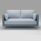Tuxedo Arm Sofa Scandinavian Fabric Sofa 29.13" D x 31.89" H Blue Clearhalo 'furn' 'furn_sofas' 'Furniture' 'furniture_sofas' 'kitchen' 'kitchen_sofas' 'Living Room Furniture' 'Sofa' 'sofas' 4625436