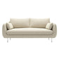 Modernism Standard 4 Legs Sofa Square Arm Sofa for Living Room Clearhalo 'furn' 'furn_sofas' 'Furniture' 'furniture_sofas' 'kitchen' 'kitchen_sofas' 'Living Room Furniture' 'Sofa' 'sofas' 4625483