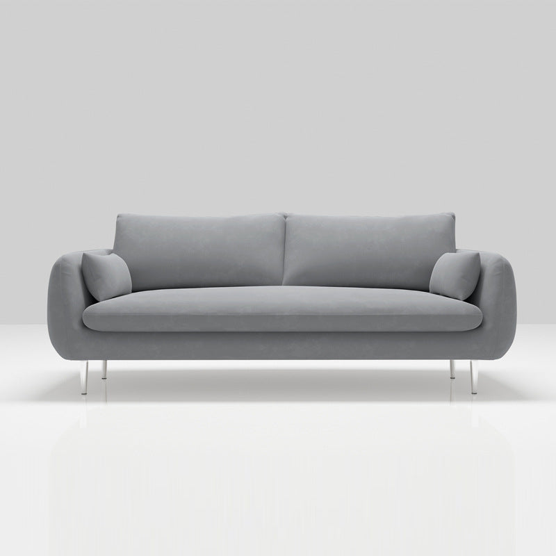 Modernism Standard 4 Legs Sofa Square Arm Sofa for Living Room Clearhalo 'furn' 'furn_sofas' 'Furniture' 'furniture_sofas' 'kitchen' 'kitchen_sofas' 'Living Room Furniture' 'Sofa' 'sofas' 4625486