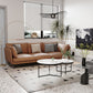 Modernism Standard Sofa 3/4-seat Tuxedo Arm Sofa for Living Room Clearhalo 'furn' 'furn_sofas' 'Furniture' 'furniture_sofas' 'kitchen' 'kitchen_sofas' 'Living Room Furniture' 'Sofa' 'sofas' 4625527