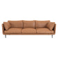 Modernism Standard Sofa 3/4-seat Tuxedo Arm Sofa for Living Room Clearhalo 'furn' 'furn_sofas' 'Furniture' 'furniture_sofas' 'kitchen' 'kitchen_sofas' 'Living Room Furniture' 'Sofa' 'sofas' 4625528