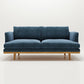 Northern European Wooden 2/3-Seater Sofa Wood Legs Square Arm Sofa Blue Clearhalo 'furn' 'furn_sofas' 'Furniture' 'furniture_sofas' 'kitchen' 'kitchen_sofas' 'Living Room Furniture' 'Sofa' 'sofas' 4625574