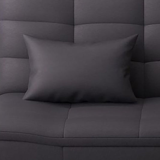 Polish Finish 2-seater Chaise Square Arm Sofa for Bonus Room Apartment Clearhalo 'furn' 'furn_sofas' 'Furniture' 'furniture_sofas' 'kitchen' 'kitchen_sofas' 'Living Room Furniture' 'Sofa' 'sofas' 4625662