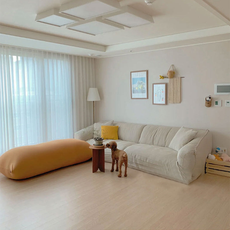 Linen Modern Sofa 38.5 "W Pillow Top Arm Sofa for Living Room Clearhalo 'furn' 'furn_sofas' 'Furniture' 'furniture_sofas' 'kitchen' 'kitchen_sofas' 'Living Room Furniture' 'Sofa' 'sofas' 4625679