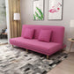 Convertible Armless Sofa 48"W Modern Sofa with Cotton Blend for Living Room Rose Red Clearhalo 'furn' 'furn_sofas' 'Furniture' 'furniture_sofas' 'kitchen' 'kitchen_sofas' 'Living Room Furniture' 'Sofa' 'sofas' 4625689