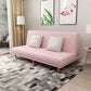 Convertible Armless Sofa 48"W Modern Sofa with Cotton Blend for Living Room Rose Bloom Clearhalo 'furn' 'furn_sofas' 'Furniture' 'furniture_sofas' 'kitchen' 'kitchen_sofas' 'Living Room Furniture' 'Sofa' 'sofas' 4625707