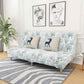 Convertible Armless Sofa 48"W Modern Sofa with Cotton Blend for Living Room Fortune Tree Patterned Clearhalo 'furn' 'furn_sofas' 'Furniture' 'furniture_sofas' 'kitchen' 'kitchen_sofas' 'Living Room Furniture' 'Sofa' 'sofas' 4625716