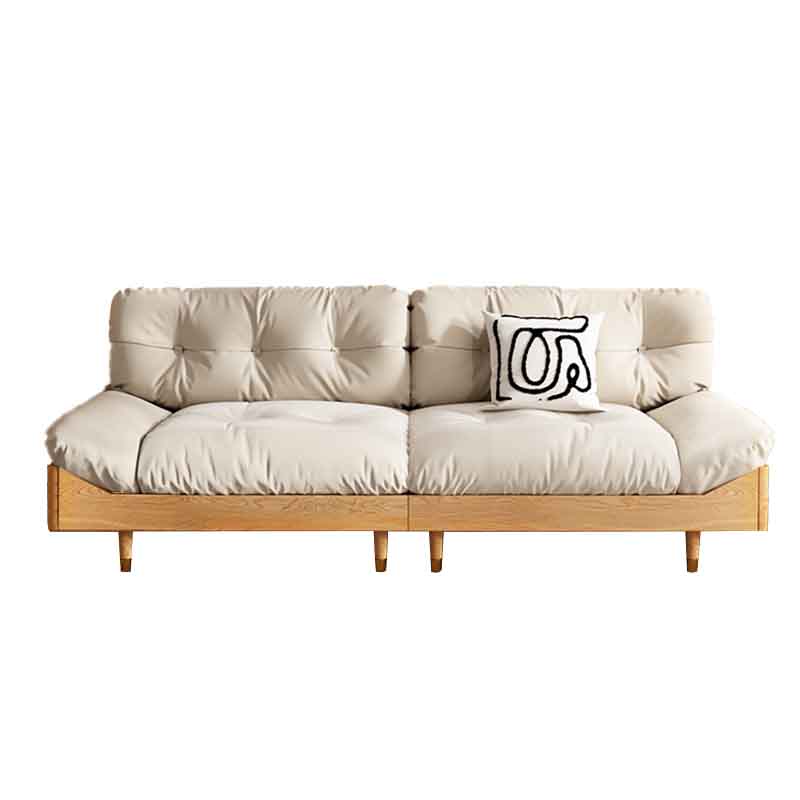 Modern Tufted Armless Sofa 35"W Loose Back Sofa for Living Room Clearhalo 'furn' 'furn_sofas' 'Furniture' 'furniture_sofas' 'kitchen' 'kitchen_sofas' 'Living Room Furniture' 'Sofa' 'sofas' 4625731