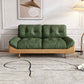 Modern Tufted Armless Sofa 35"W Loose Back Sofa for Living Room 71"L x 35.5"W x 37"H Corduroy Clearhalo 'furn' 'furn_sofas' 'Furniture' 'furniture_sofas' 'kitchen' 'kitchen_sofas' 'Living Room Furniture' 'Sofa' 'sofas' 4625735