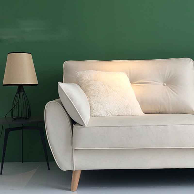 Tufted Back Flared Arm Contemporary Sofa for Living Room and Apartment Clearhalo 'furn' 'furn_sofas' 'Furniture' 'furniture_sofas' 'kitchen' 'kitchen_sofas' 'Living Room Furniture' 'Sofa' 'sofas' 4625759
