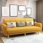 Modern Style Wooden Base Scientific Cloth Cushion with Pillow Rectangular Sofa Yellow Clearhalo 'furn' 'furn_sofas' 'Furniture' 'furniture_sofas' 'kitchen' 'kitchen_sofas' 'Living Room Furniture' 'Sofa' 'sofas' 4626742