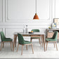 Minimalist 1/4/5/6 Pieces Dining Room Table Rectangular Solid Wood Top Dining Chairs Set Clearhalo 'Dining Room Sets' 'Dining Tables & Seating' 'dining_room_set' 'furn' 'furn_dining_room_set' 'Furniture' 'furniture_dining_room_set' 'Kitchen & Dining Furniture' 'kitchen&dining_furn' 'kitchen' 4636859