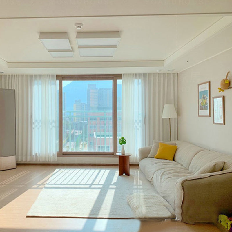 Modern Cotton Blend Sofa 38"W Pillow Top Arm Sofa for Living Room Clearhalo 'furn' 'furn_sofas' 'Furniture' 'furniture_sofas' 'kitchen' 'kitchen_sofas' 'Living Room Furniture' 'Sofa' 'sofas' 4637816