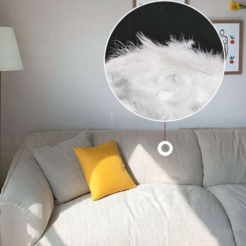 Modern Cotton Blend Sofa 38"W Pillow Top Arm Sofa for Living Room Clearhalo 'furn' 'furn_sofas' 'Furniture' 'furniture_sofas' 'kitchen' 'kitchen_sofas' 'Living Room Furniture' 'Sofa' 'sofas' 4637819