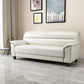 Modern Pillow Top Arm Sewn Pillow Back Single Cushion Seat for Living Room Off-White Clearhalo 'furn' 'furn_sofas' 'Furniture' 'furniture_sofas' 'kitchen' 'kitchen_sofas' 'Living Room Furniture' 'Sofa' 'sofas' 4637828