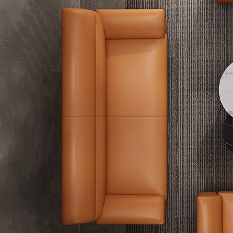 Modern Pillow Top Arm Sewn Pillow Back Single Cushion Seat for Living Room Clearhalo 'furn' 'furn_sofas' 'Furniture' 'furniture_sofas' 'kitchen' 'kitchen_sofas' 'Living Room Furniture' 'Sofa' 'sofas' 4637839