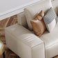 Square Armrest Latex/sponge Upholstered Tech Fabric Upholstered Off-white Sofa Clearhalo 'furn' 'furn_sofas' 'Furniture' 'furniture_sofas' 'kitchen' 'kitchen_sofas' 'Living Room Furniture' 'Sofa' 'sofas' 4637877