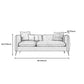 Mid-Century Modern Tuxedo Arm Sofa Faux Leather 29.92" High Seating Clearhalo 'furn' 'furn_sofas' 'Furniture' 'furniture_sofas' 'kitchen' 'kitchen_sofas' 'Living Room Furniture' 'Sofa' 'sofas' 4637927