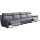 Faux Leather Recliner Sofa 39.3"W Pillow Top Arm with Sewn Pillow Back Clearhalo 'furn' 'furn_sofas' 'Furniture' 'furniture_sofas' 'kitchen' 'kitchen_sofas' 'Living Room Furniture' 'Sofa' 'sofas' 4638473