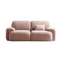 Standard Cushions Velvet Sofa 37.4"W with Recessed Arm for Living Room 94"L x 37"W x 31.5"H Clearhalo 'furn' 'furn_sofas' 'Furniture' 'furniture_sofas' 'kitchen' 'kitchen_sofas' 'Living Room Furniture' 'Sofa' 'sofas' 4638482