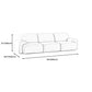 Standard Cushions Velvet Sofa 37.4"W with Recessed Arm for Living Room Clearhalo 'furn' 'furn_sofas' 'Furniture' 'furniture_sofas' 'kitchen' 'kitchen_sofas' 'Living Room Furniture' 'Sofa' 'sofas' 4638485