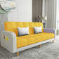 Square Arm Modern Sofa with Biscuit Back Storage Sofa for Living Room Yellow White Linen Blend Clearhalo 'furn' 'furn_sofas' 'Furniture' 'furniture_sofas' 'kitchen' 'kitchen_sofas' 'Living Room Furniture' 'Sofa' 'sofas' 4638542