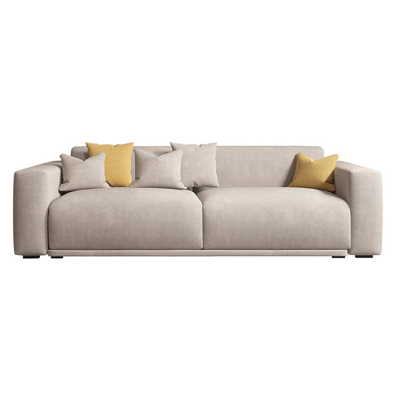 30" High Square Arm Modern Standard Sofa with Tight Back for Living Room, Apartment 79"L x 39"W x 31"H Clearhalo 'furn' 'furn_sofas' 'Furniture' 'furniture_sofas' 'kitchen' 'kitchen_sofas' 'Living Room Furniture' 'Sofa' 'sofas' 4638650