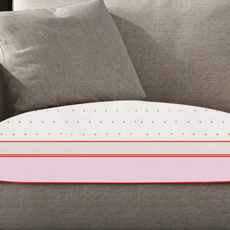 Square Armrest Latex/sponge Padded Fabric Design Wood Base Sofa Clearhalo 'furn' 'furn_sofas' 'Furniture' 'furniture_sofas' 'kitchen' 'kitchen_sofas' 'Living Room Furniture' 'Sofa' 'sofas' 4638707