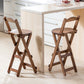 Modern Armless Backrest Counter Stool Wood Study Bar Stool with Wooden Seat and Pedal Clearhalo 'Bar Furniture' 'Bar Stools' 'bar_stools' 'furn' 'furn_bar_stools' 'furniture_bar_stools' 'Kitchen & Dining Furniture' 'kitchen&dining_furn' 'kitchen' 'kitchen_furn' Furniture' 4638976